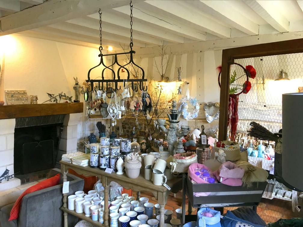 Bed and Breakfast L'Atelier de Tess Le Bec-Hellouin Exterior foto